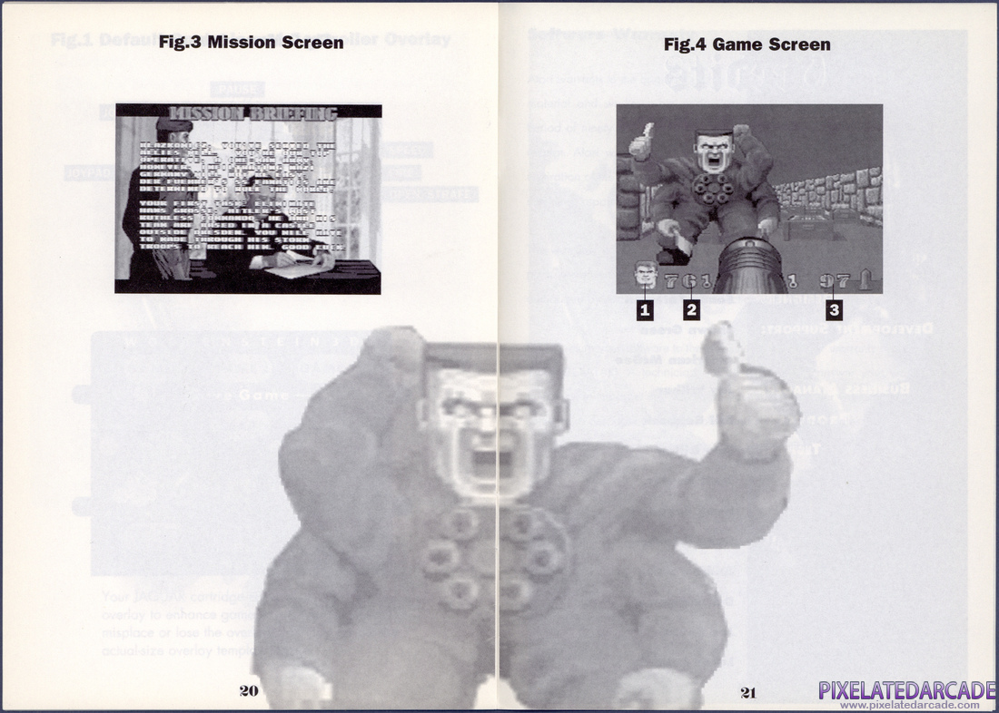 Wolfenstein 3D: Instruction Manual - Pages 20 - 21