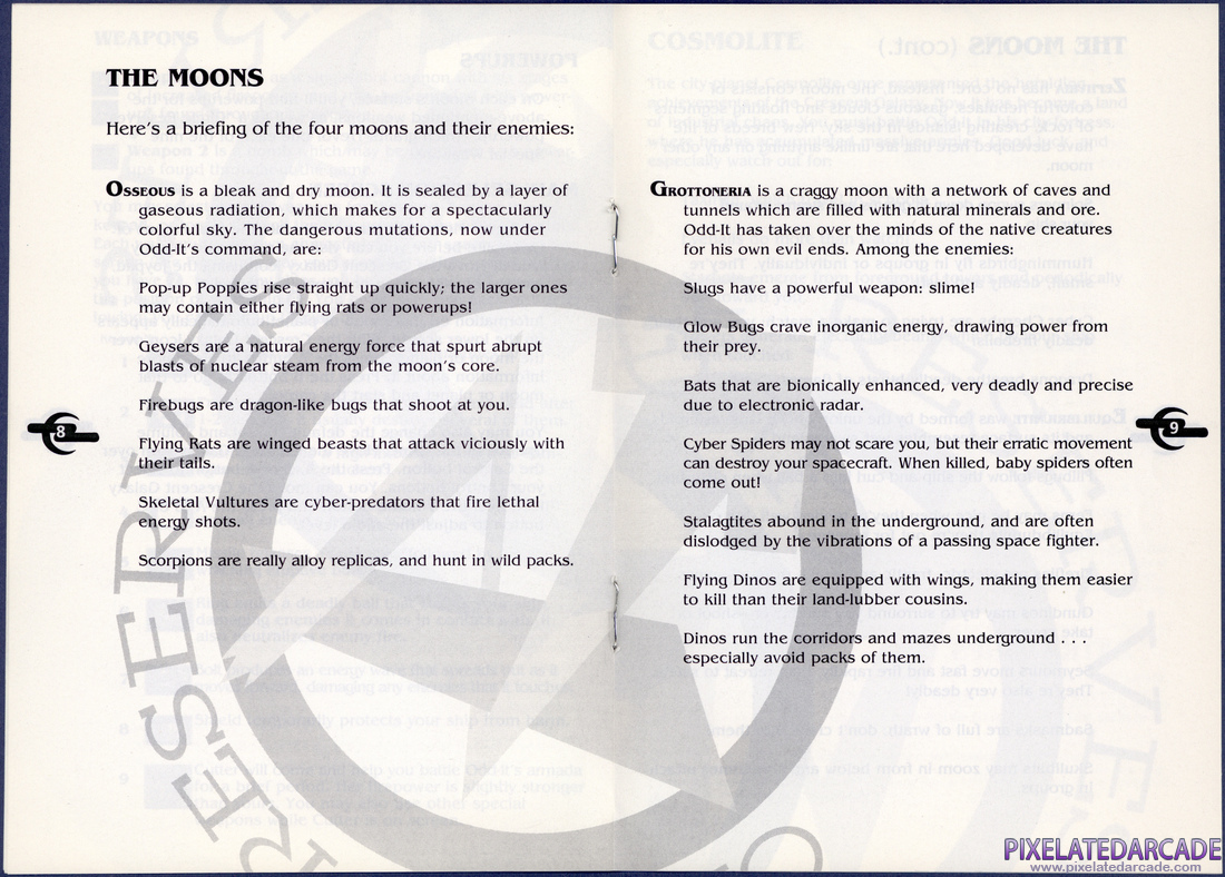 Trevor McFur in the Crescent Galaxy: Instruction Manual - Pages 8 - 9