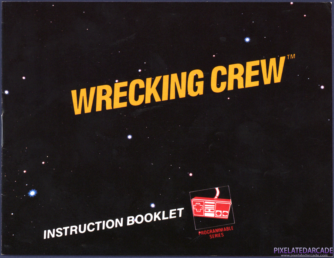Wrecking Crew: Instruction Manual - Front Cover
