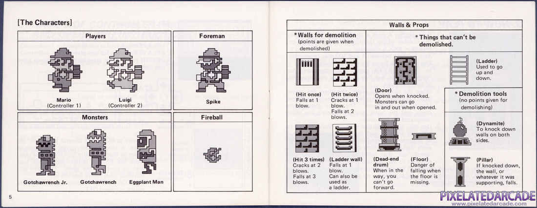 Wrecking Crew: Instruction Manual - Pages 5 - 6
