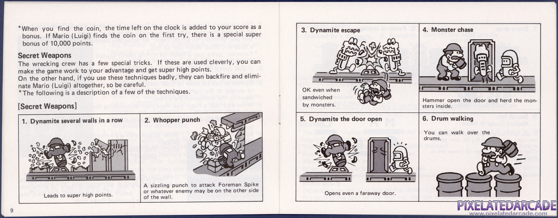Wrecking Crew: Instruction Manual - Pages 9 - 10