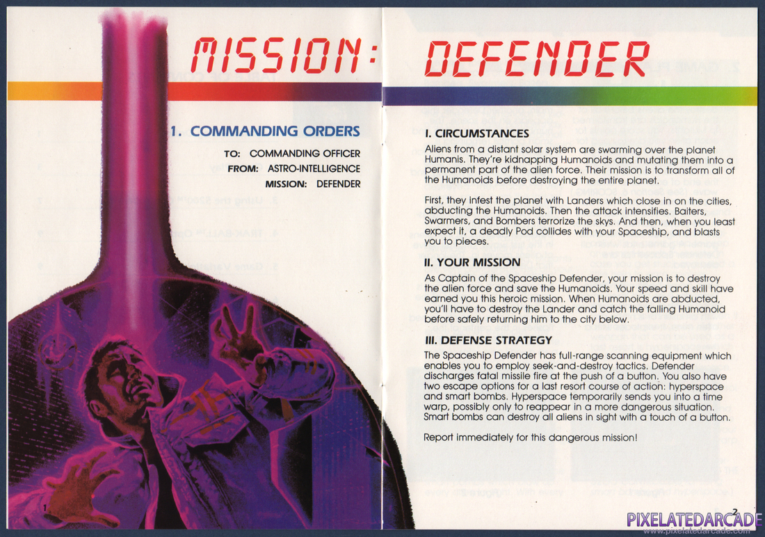Defender: Instruction Manual - Page 3