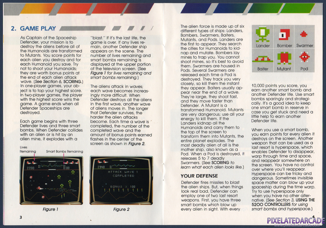 Defender: Instruction Manual - Page 4