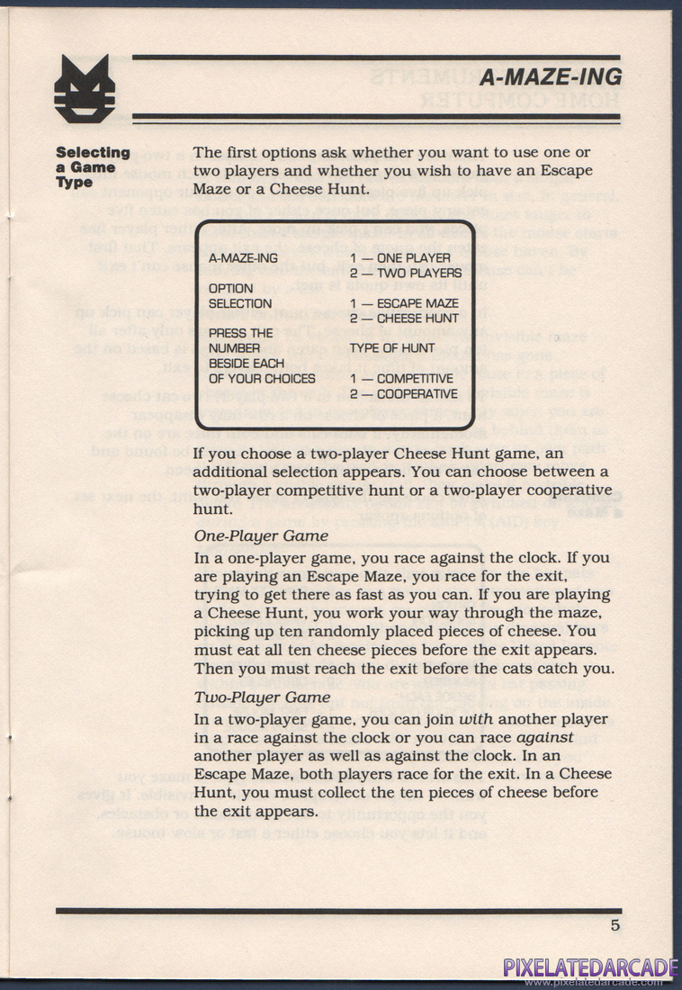 A-Maze-Ing: Instruction Manual - Page 7
