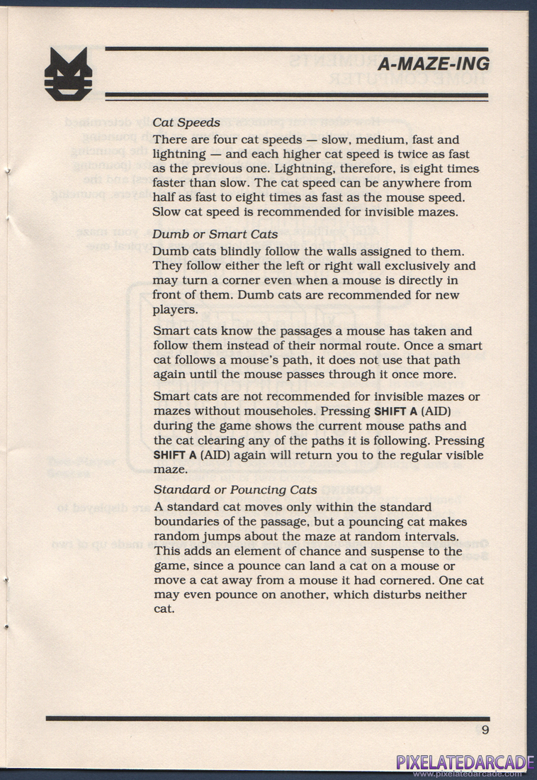 A-Maze-Ing: Instruction Manual - Page 11