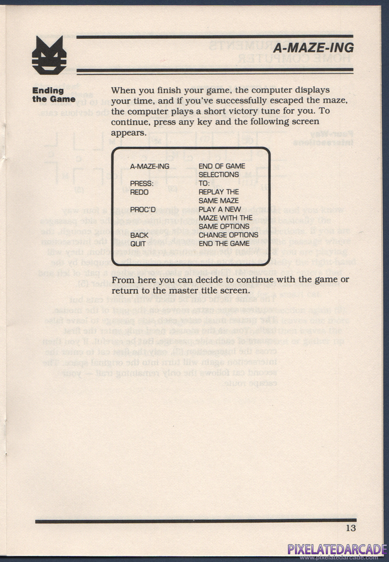 A-Maze-Ing: Instruction Manual - Page 15