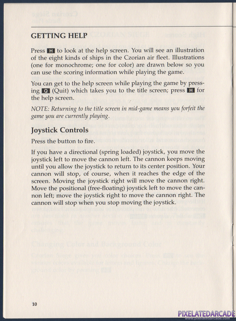 Czorian Siege: Czorian Siege Instruction Manual - Page 10