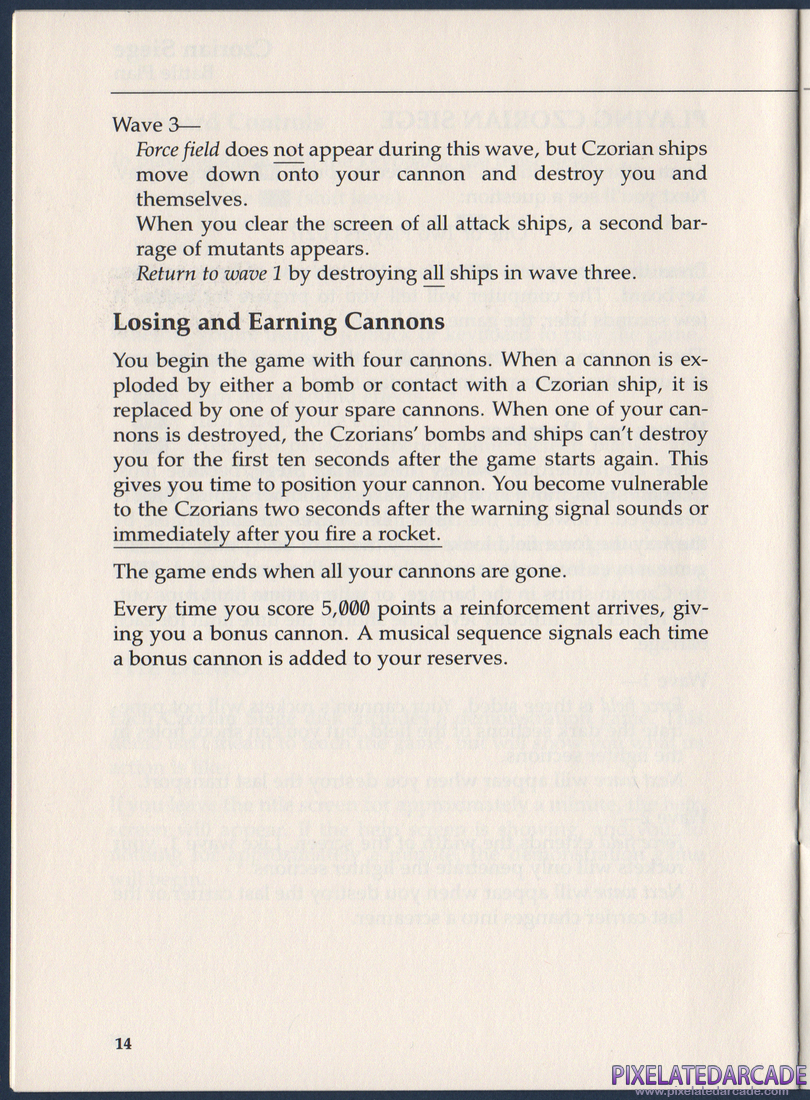 Czorian Siege: Czorian Siege Instruction Manual - Page 14