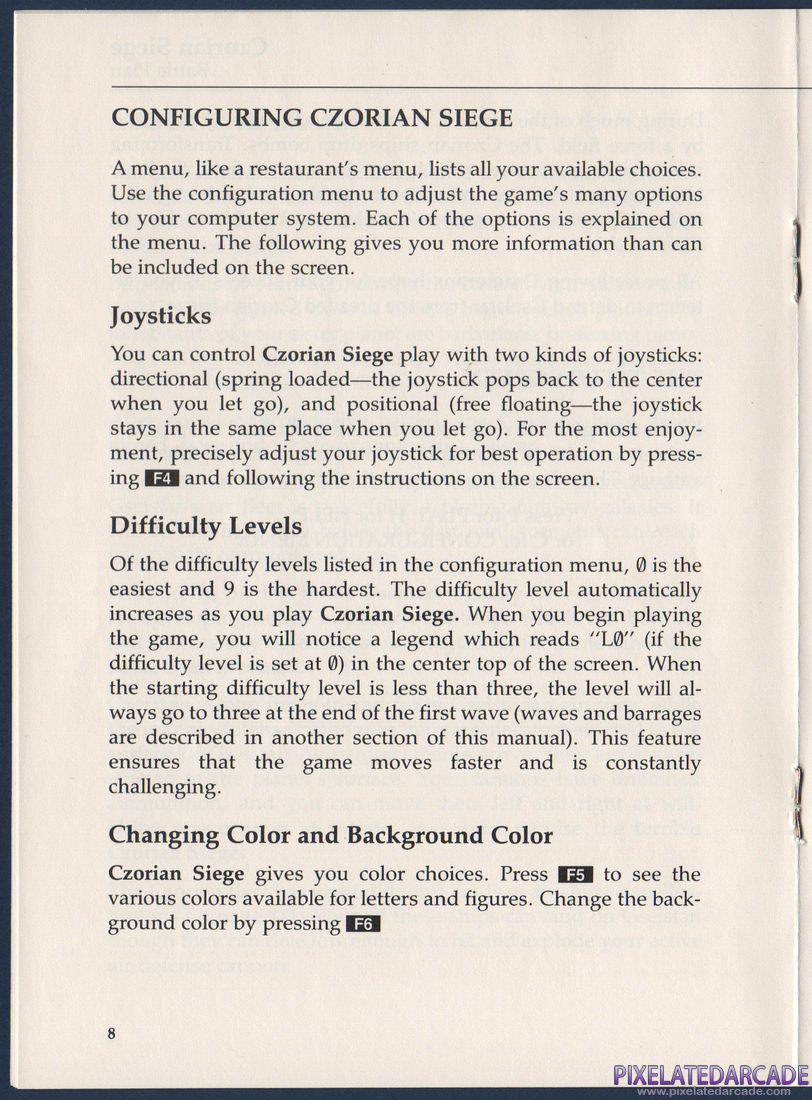 Czorian Siege: Czorian Siege Instruction Manual - Page 8