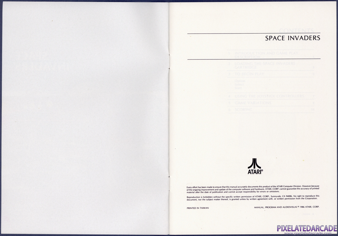 Space Invaders: Instruction Manual - Page 2