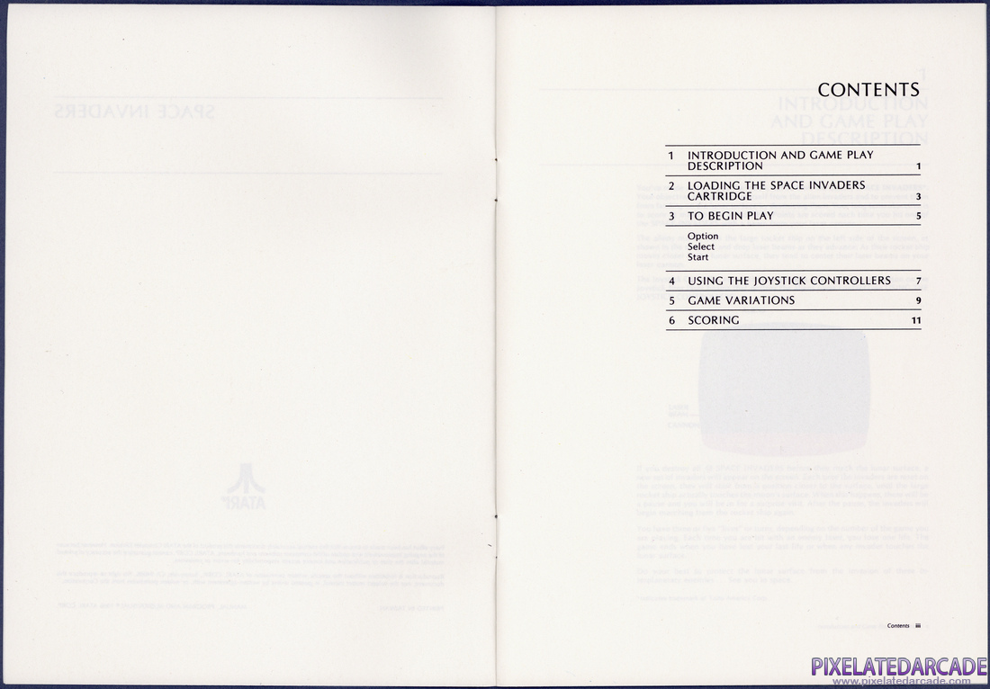 Space Invaders: Instruction Manual - Page 3