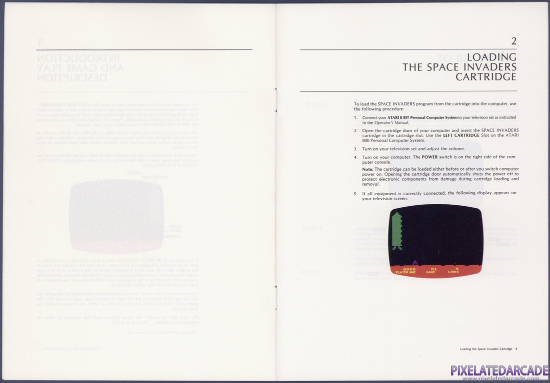 Space Invaders: Instruction Manual - Page 5