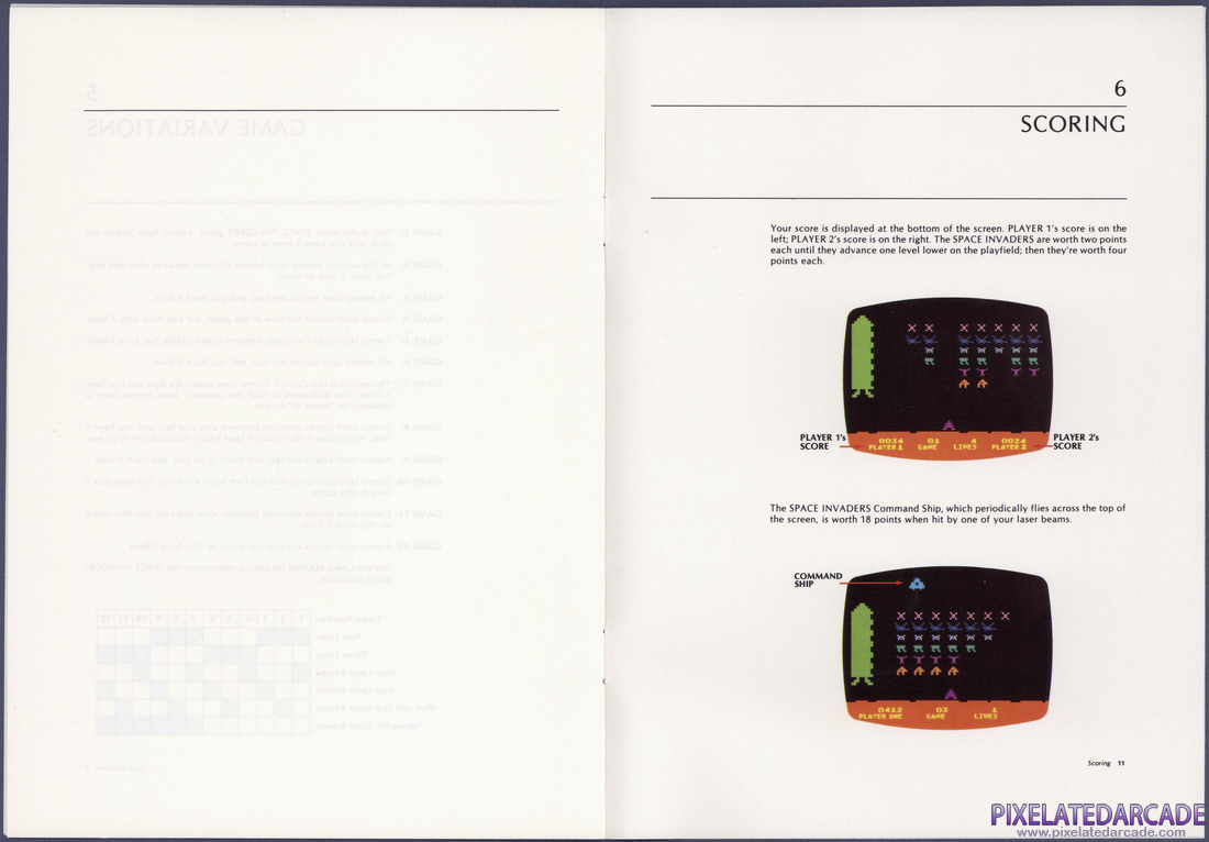 Space Invaders: Instruction Manual - Page 9