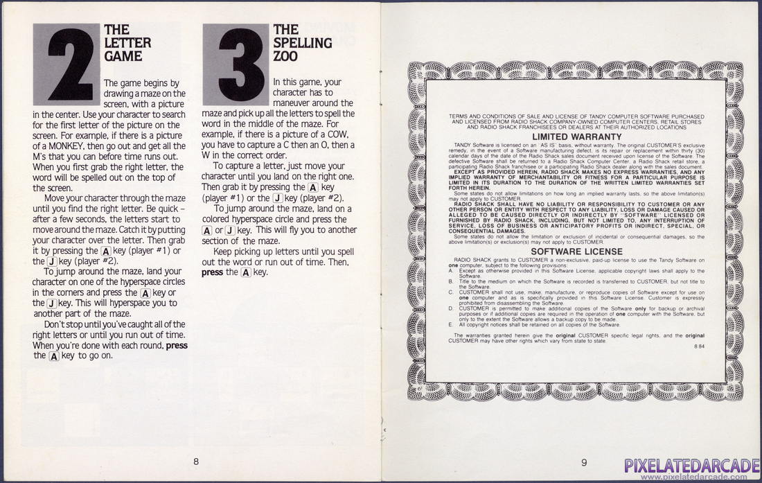 Alphabet Zoo: Instruction Manual - Page 6