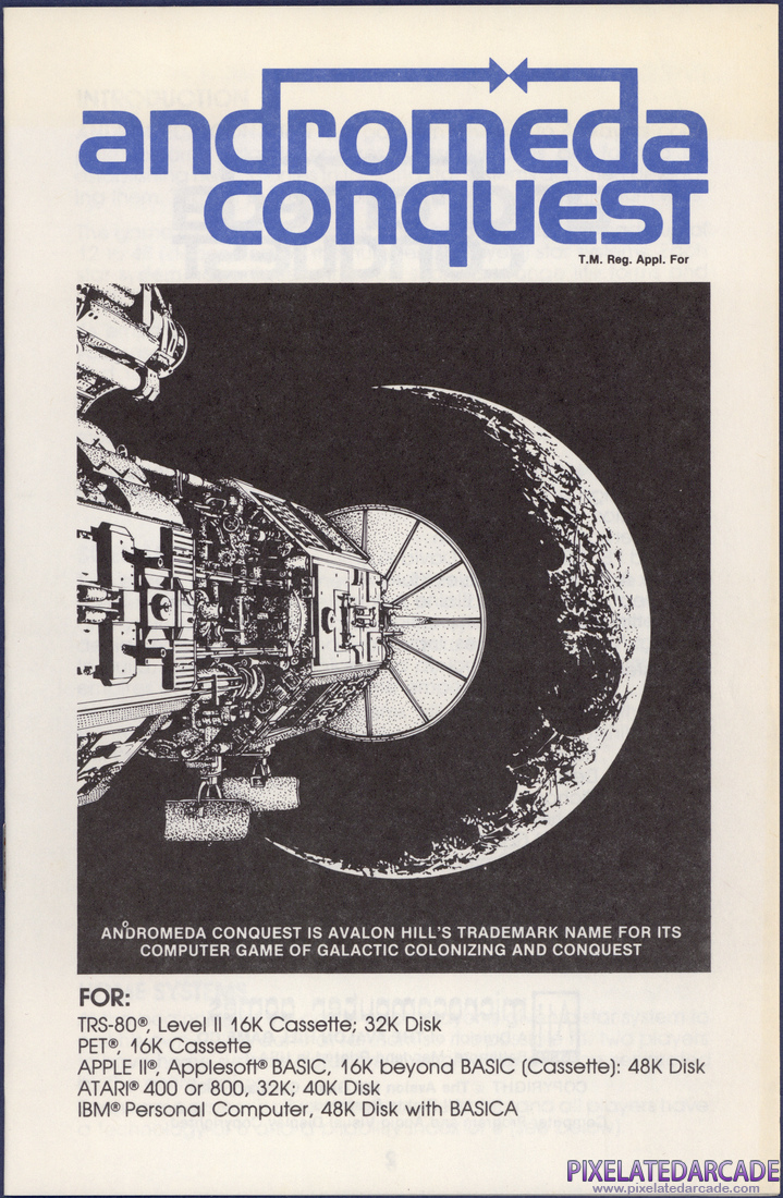 Andromeda Conquest: Instruction Manual - Page 1