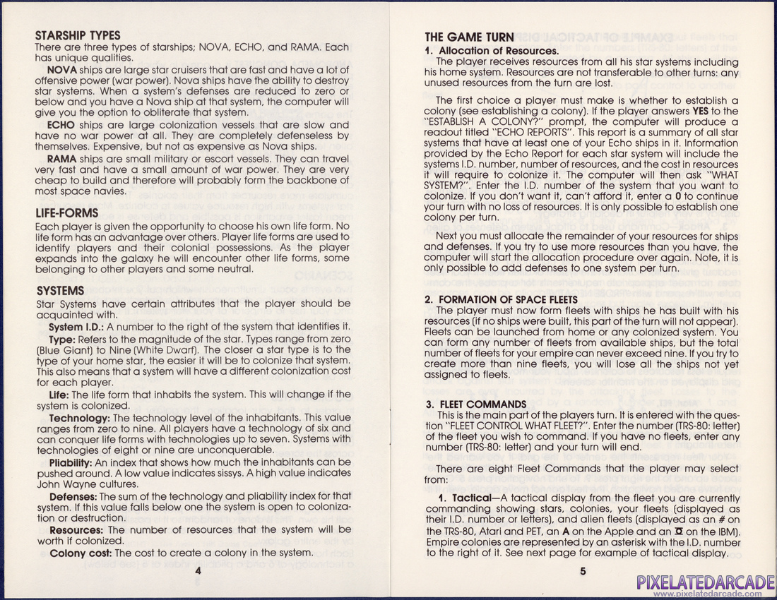 Andromeda Conquest: Instruction Manual - Page 3
