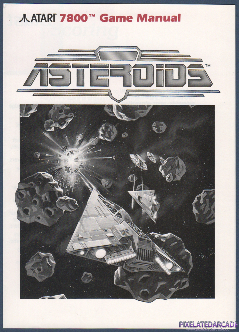 Asteroids: Instruction Manual - Page 1