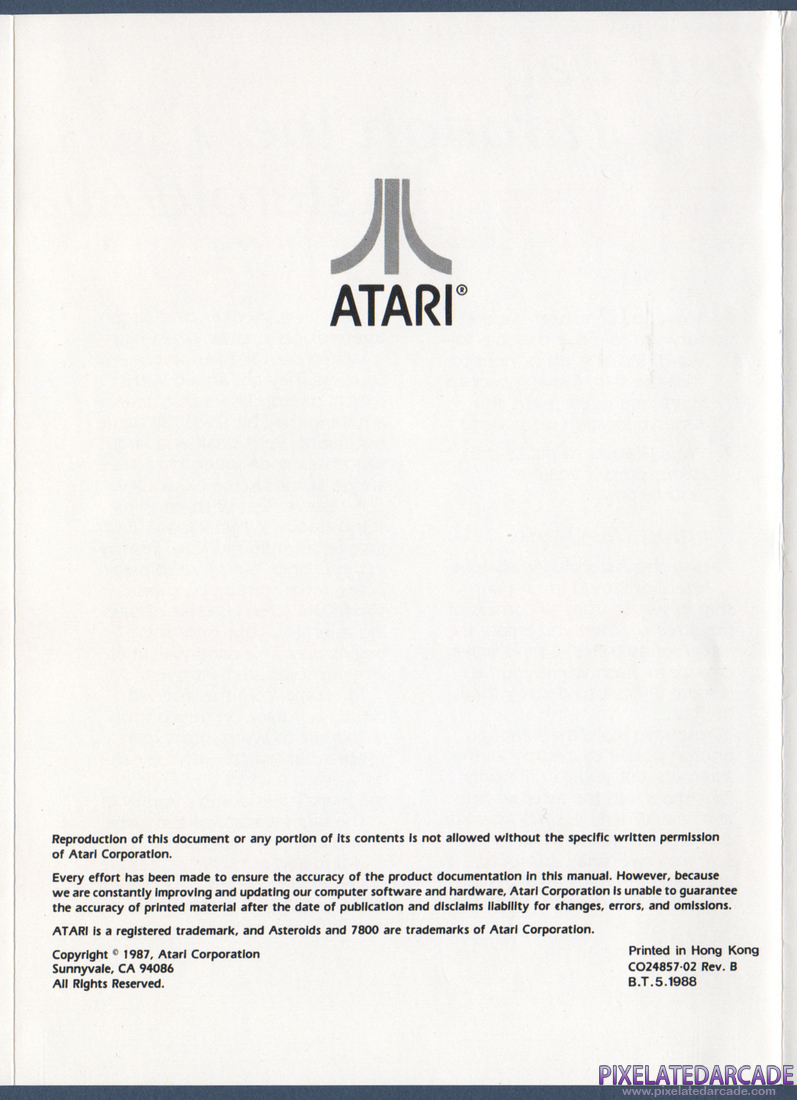 Asteroids: Instruction Manual - Page 4