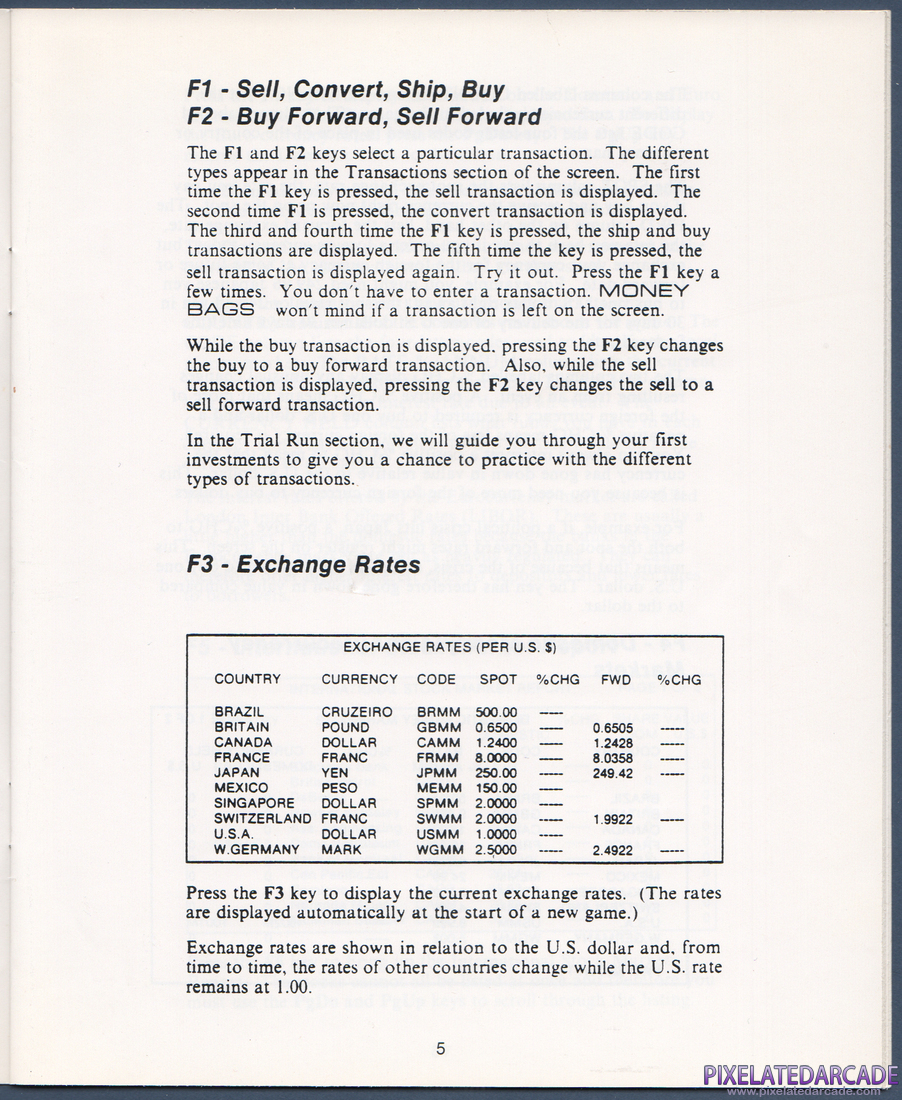 Money Bags: Beat the Gnome of Zurich: Instruction Manual - Page 8