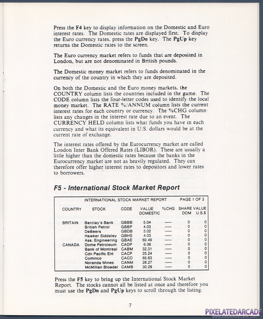 Money Bags: Beat the Gnome of Zurich: Instruction Manual - Page 10