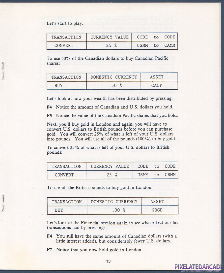 Money Bags: Beat the Gnome of Zurich: Instruction Manual - Page 16