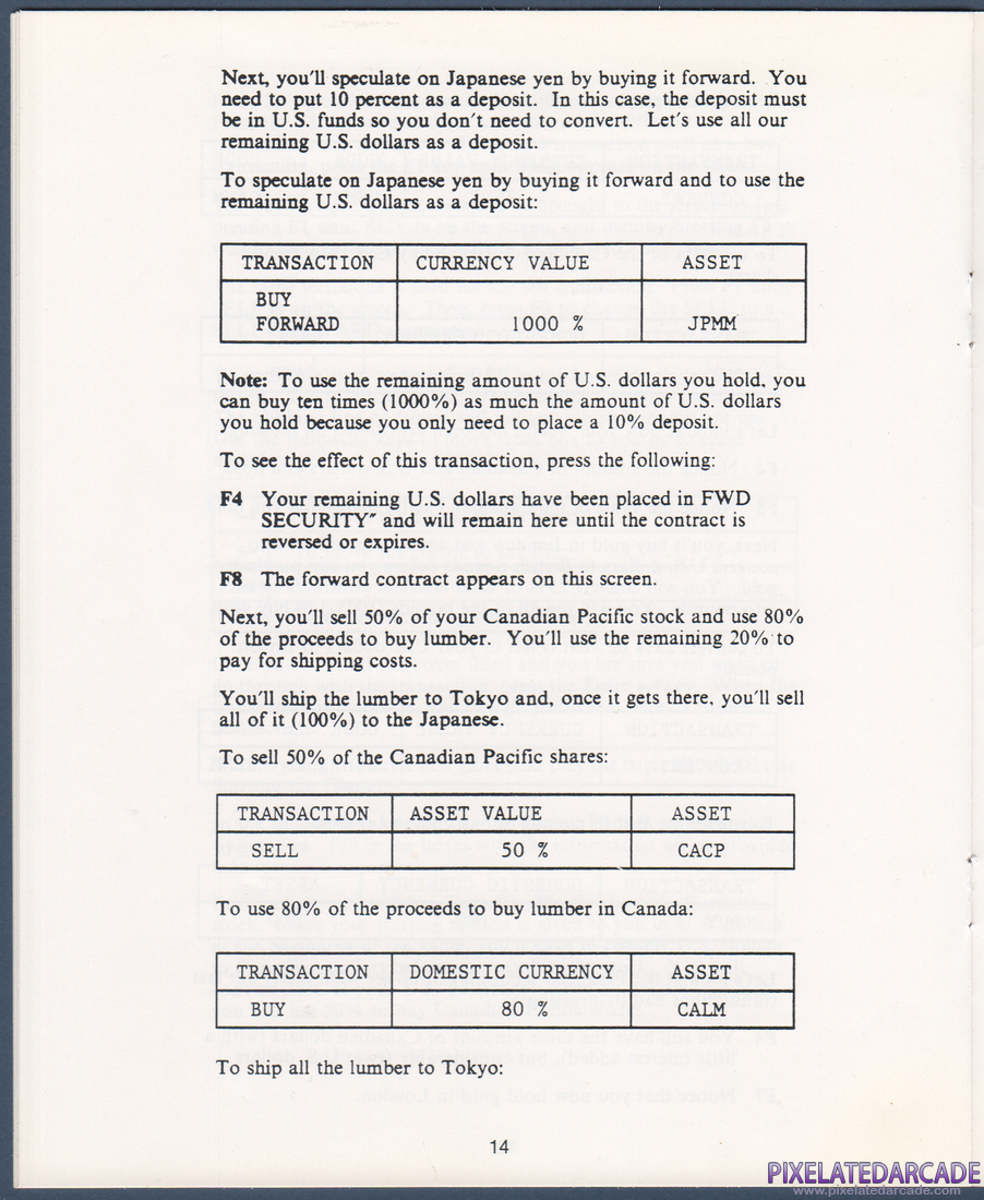 Money Bags: Beat the Gnome of Zurich: Instruction Manual - Page 17
