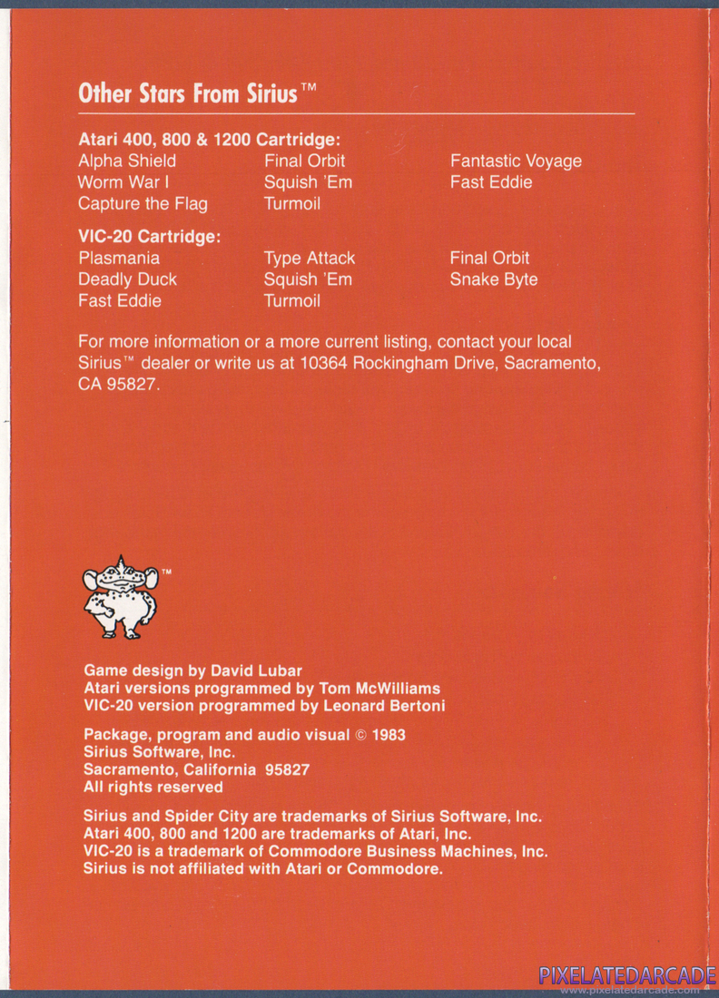 Spider City: Instruction Manual - Page 6