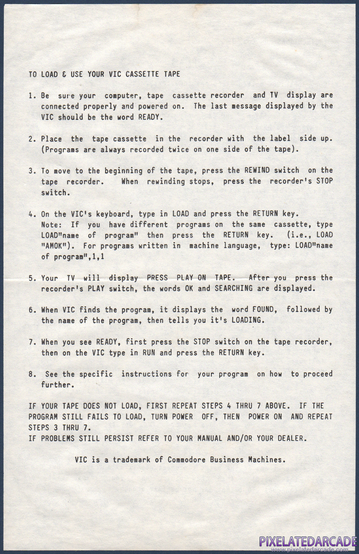The Alien: The Alien Instruction Manual - Back