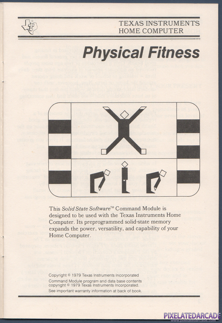 Physical Fitness: Instruction Manual - Page 1