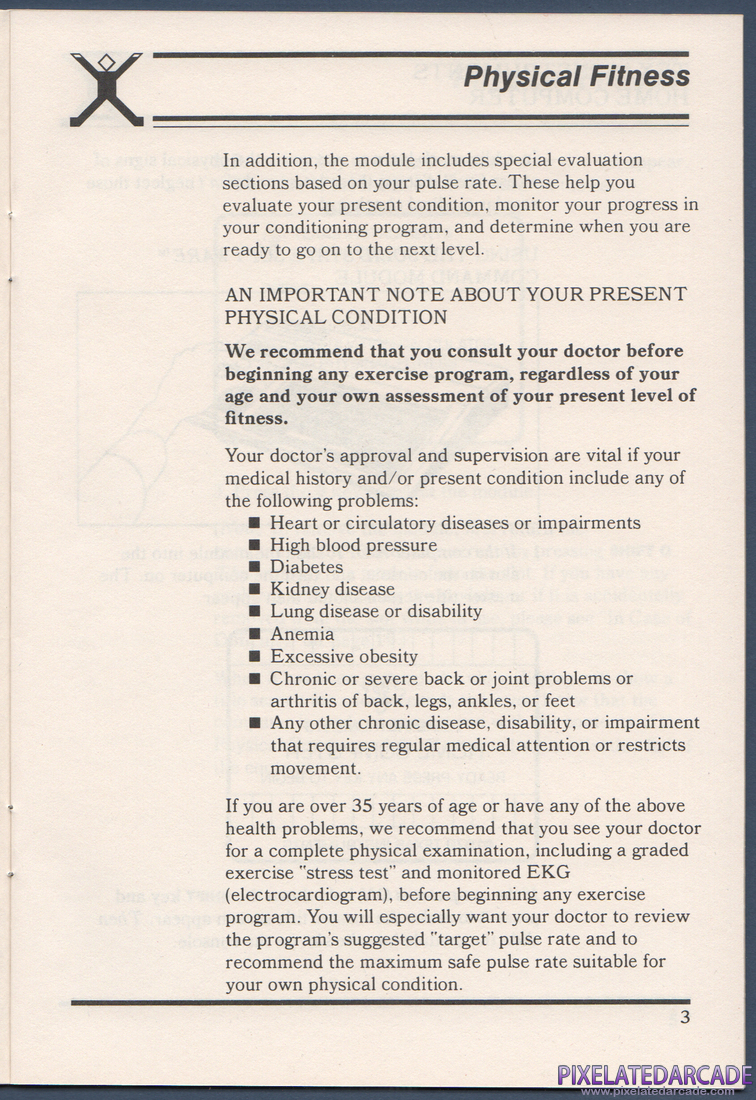 Physical Fitness: Instruction Manual - Page 3