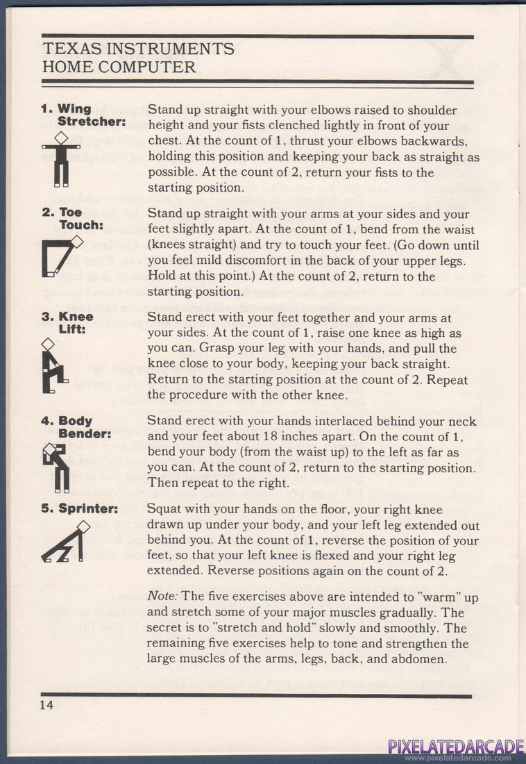 Physical Fitness: Instruction Manual - Page 14