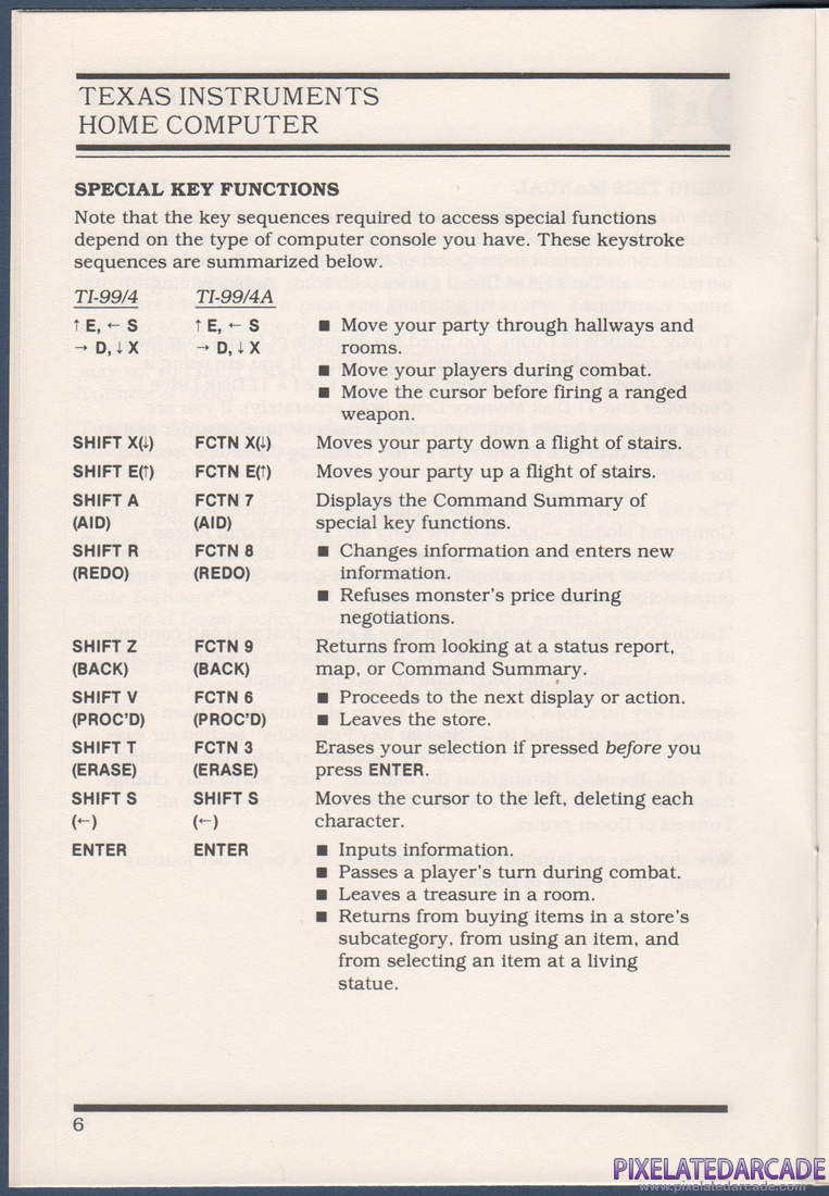 Tunnels of Doom: Instruction Manual - Page 6