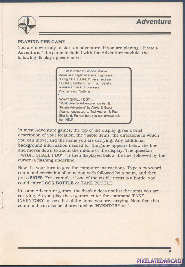 Pirate Adventure: Instruction Manual - Page 5