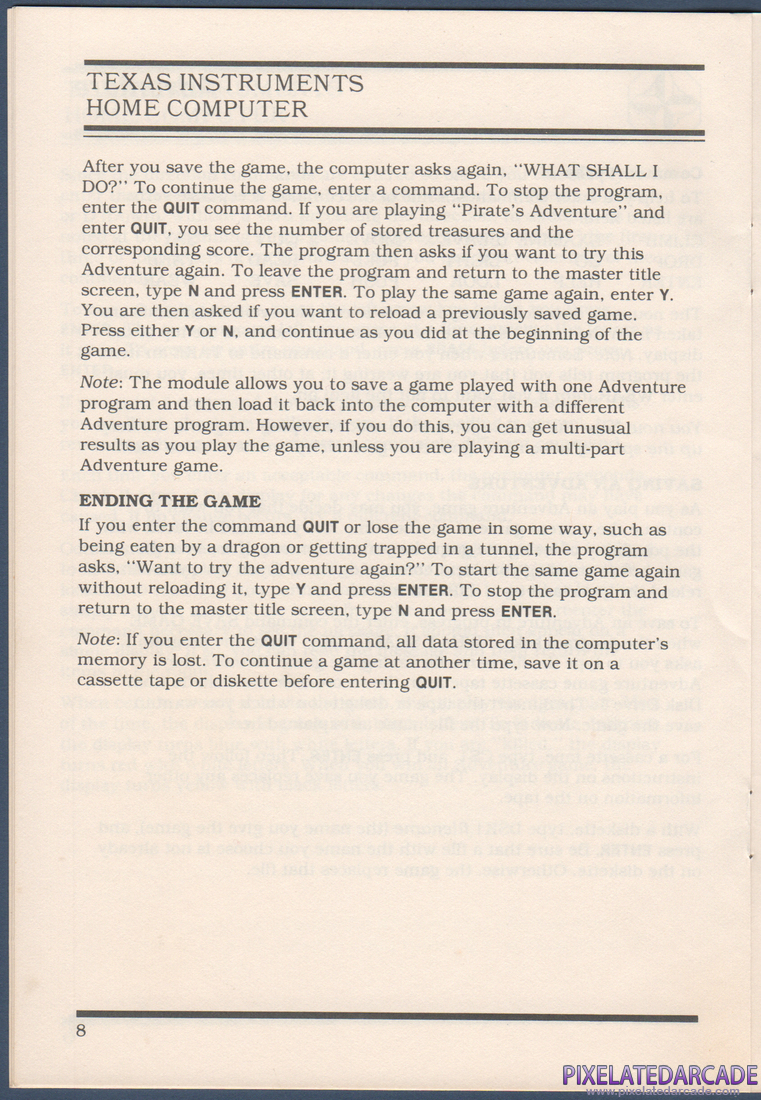 Pirate Adventure: Instruction Manual - Page 8
