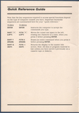 Quick Reference Guide