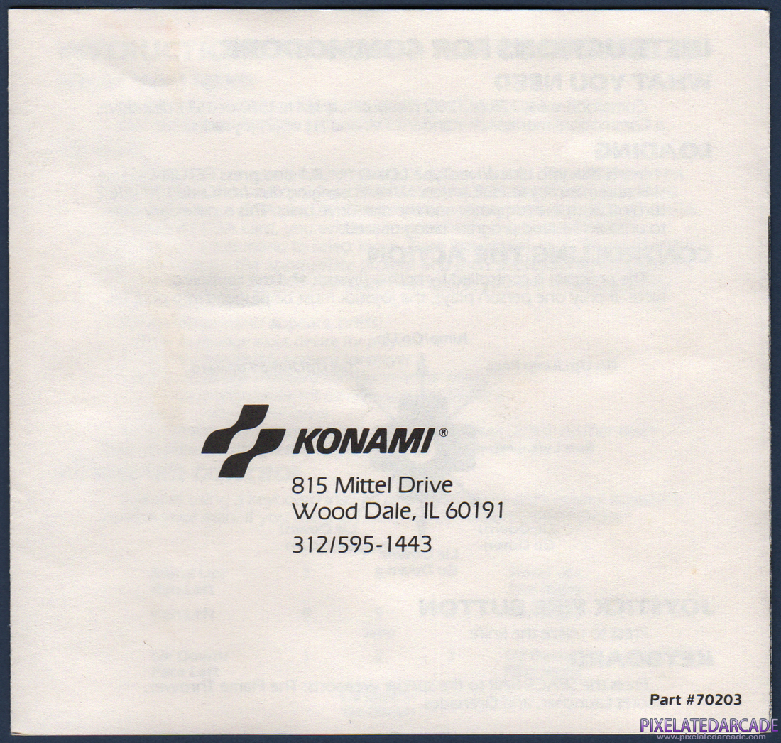 Rush'n Attack: Rush'n Attack Instruction Manual - Page 6