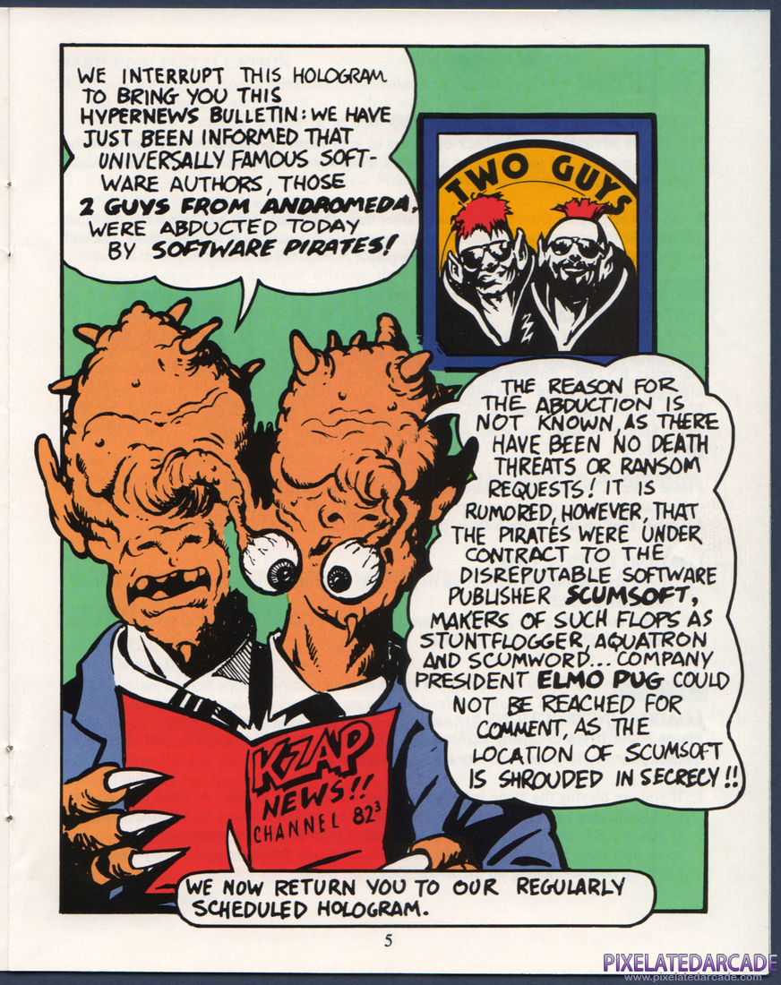Space Quest III: The Pirates of Pestulon: Instruction Manual - Page 6