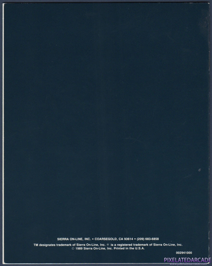 Space Quest III: The Pirates of Pestulon: Instruction Manual - Page 18