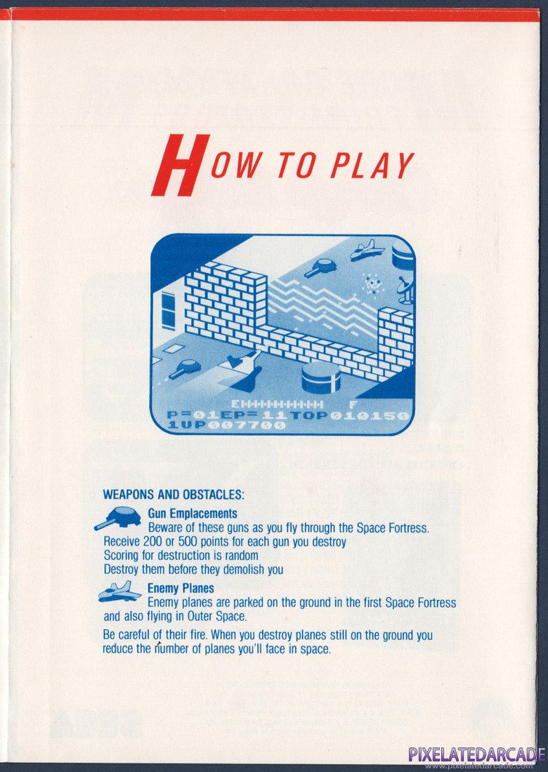 Zaxxon: Instruction Manual - Page 3