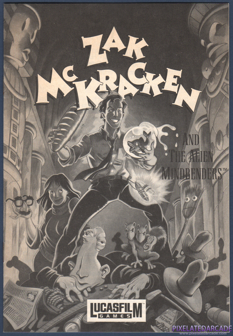Zak McKracken and the Alien Mindbenders: Instruction Manual - Page 1