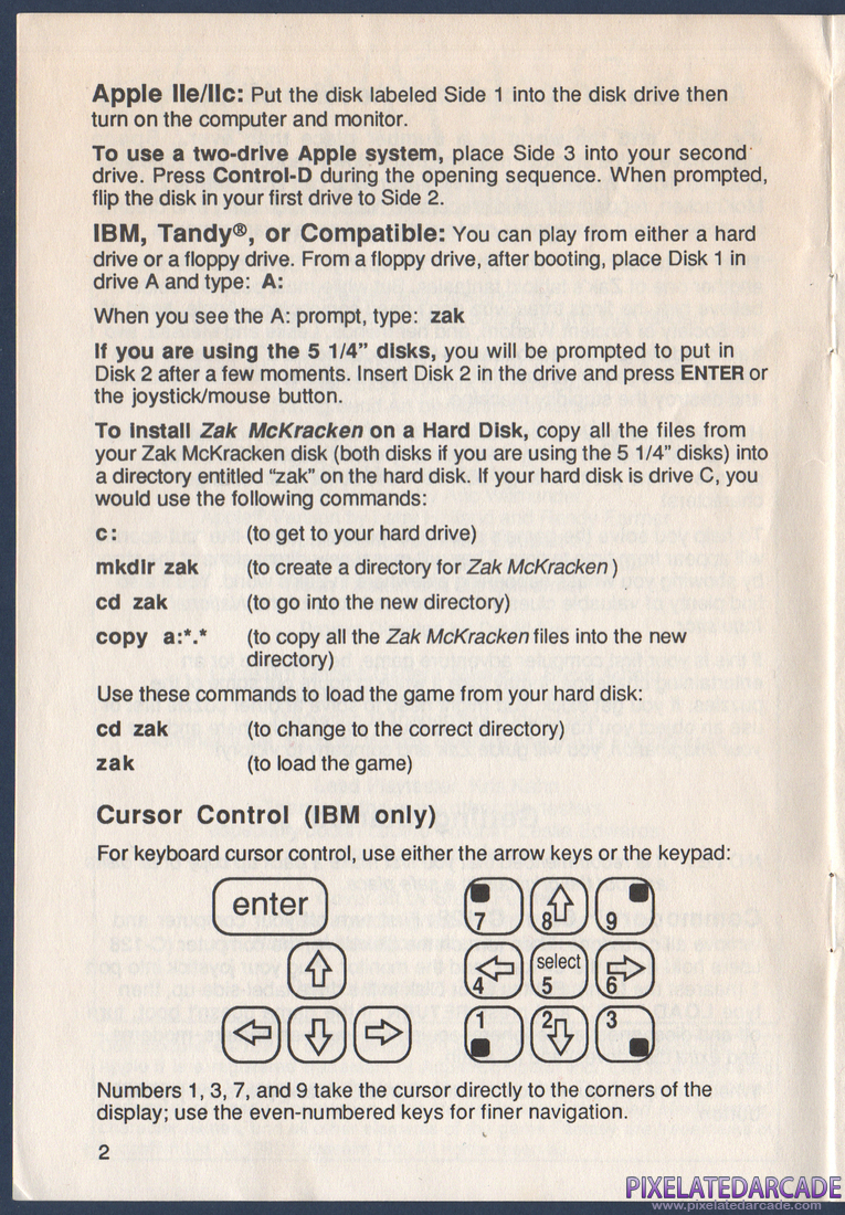 Zak McKracken and the Alien Mindbenders: Instruction Manual - Page 4