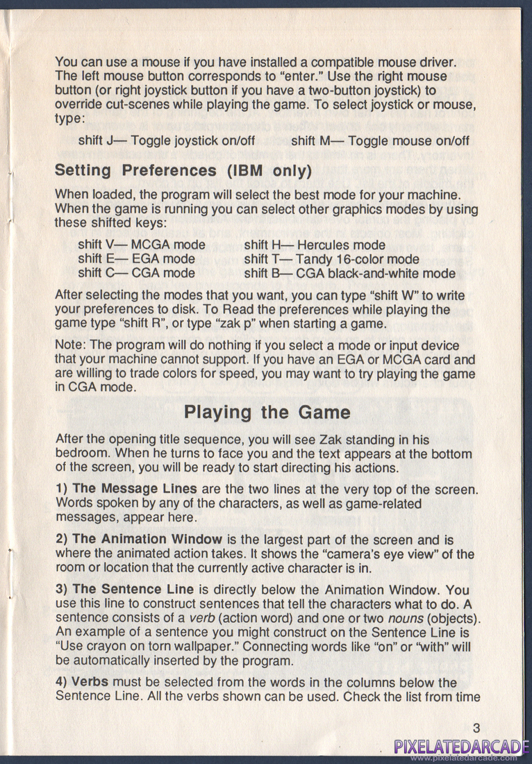Zak McKracken and the Alien Mindbenders: Instruction Manual - Page 5