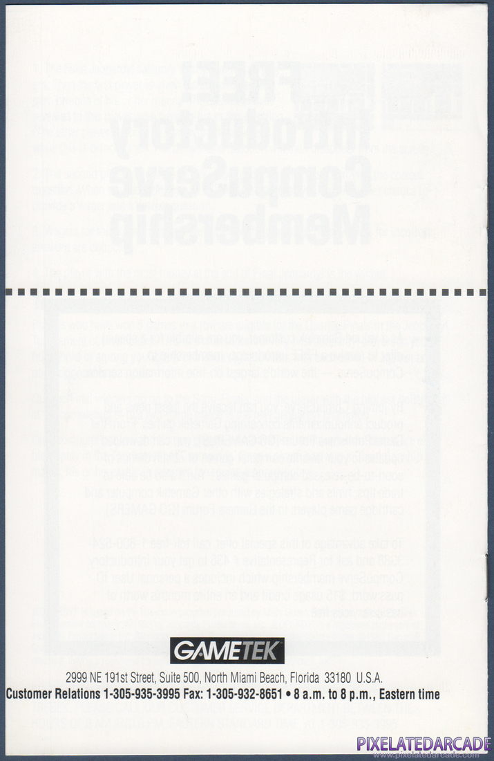 Jeopardy!: Instruction Manual - Page 8