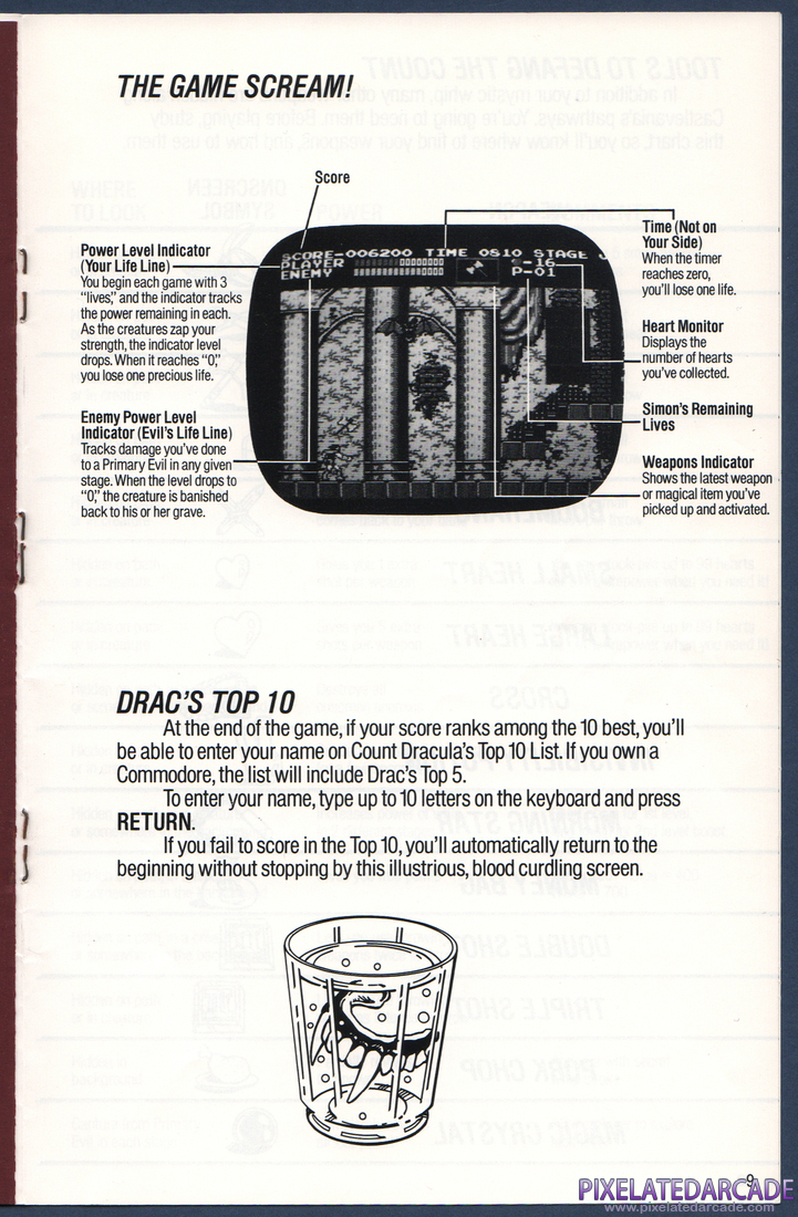 Castlevania: Instruction Manual - Page 11