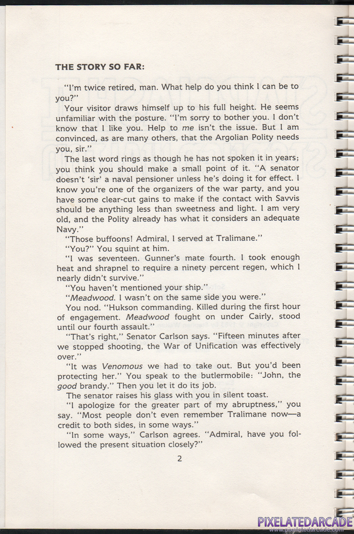 Starclash II: Instruction Manual - Page 2