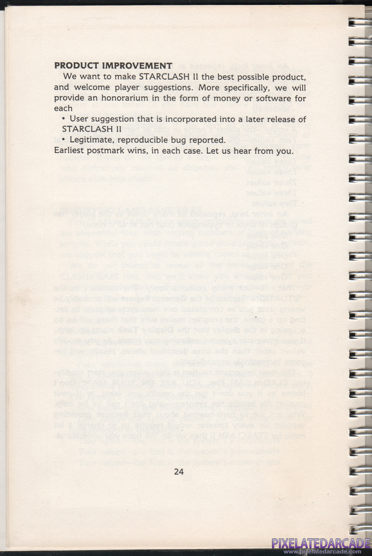 Starclash II: Instruction Manual - Page 24