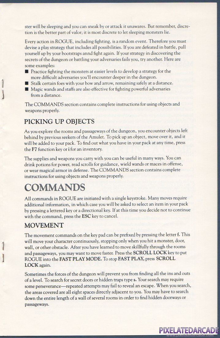 Rogue: Instruction Manual - Page 7