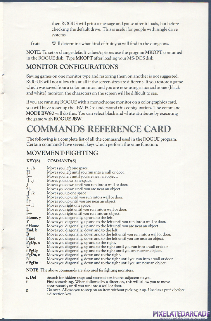Rogue: Instruction Manual - Page 11