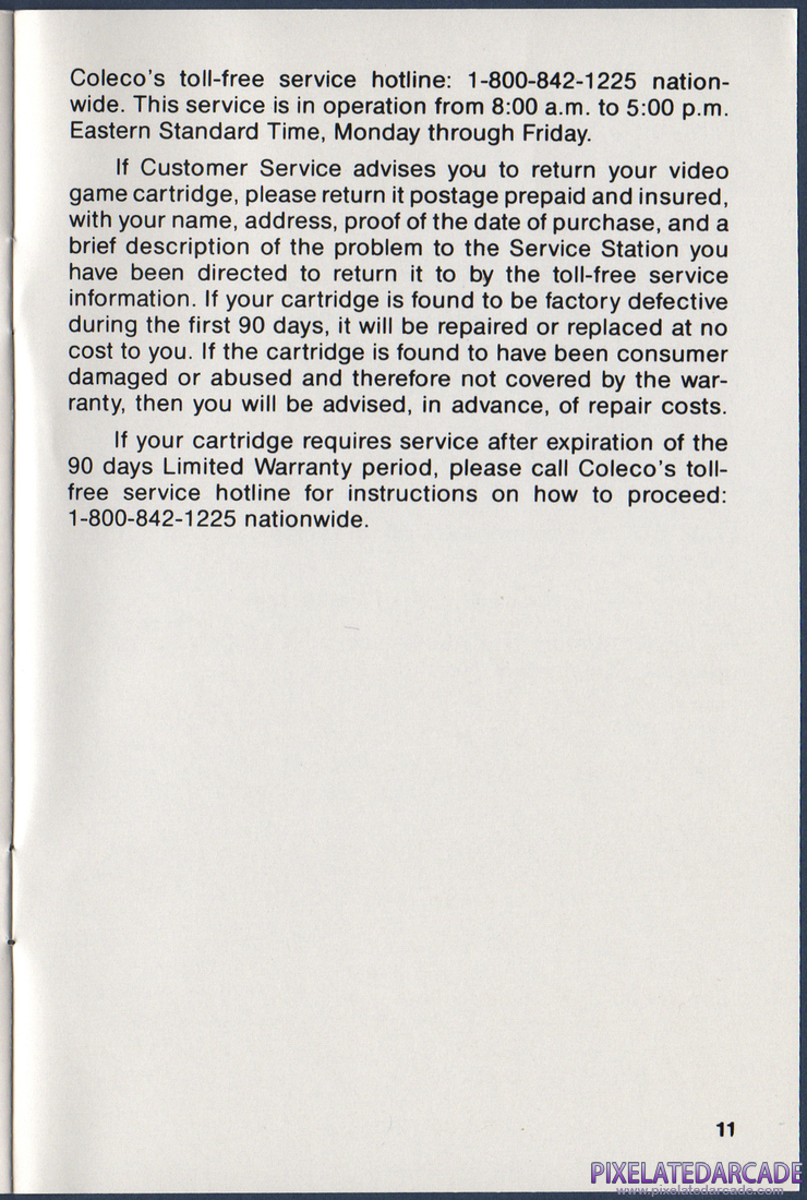 Lady Bug: Lady Bug Instruction Manual - Page 11