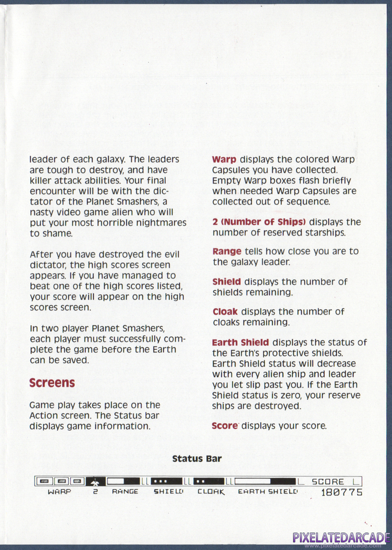 Planet Smashers: Instruction Manual - Page 4